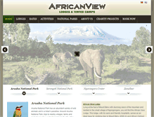 Tablet Screenshot of african-view.com